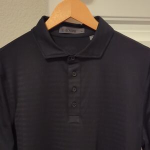 G/FORE Men's Black Polo Shirt